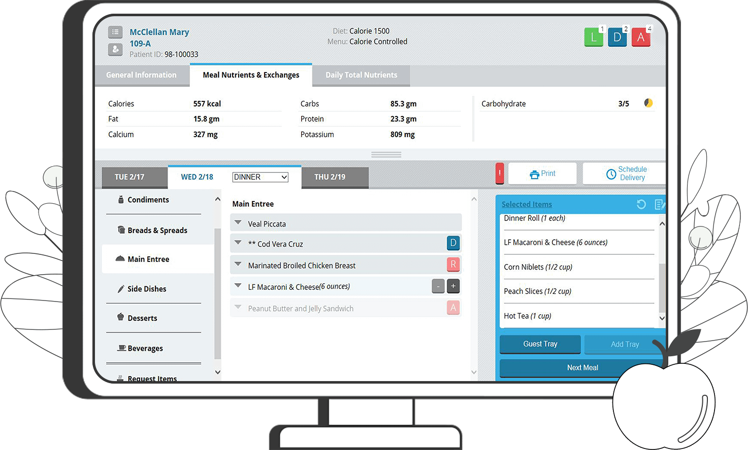 Hospital Nutrition Services Software - Computrition