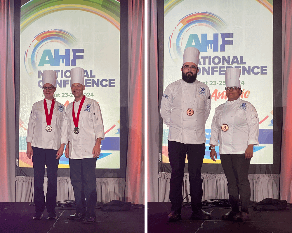 Geisinger and Integris winners of the 2024 AHF National Culinary Competition