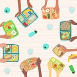 Unique and colorful meals obtained via nutrition informatics solutions