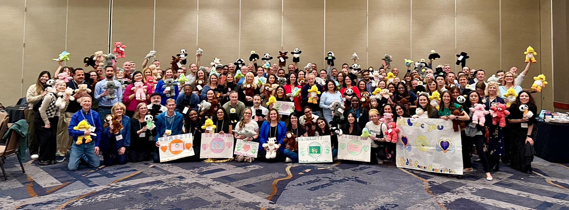 Computrition cares! A group photo from our 2025 charity event with Kids Cancer Connection