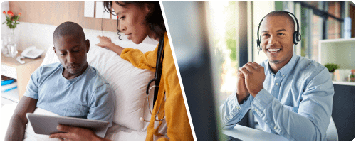 Hospital dining technology: bedside and room service
