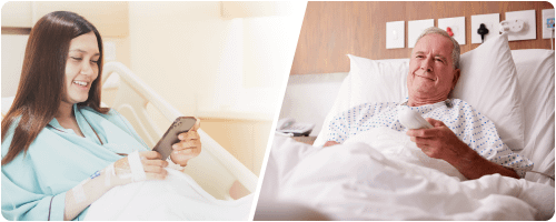 Hospital dining technology: BYOD and in-room TV/tablet