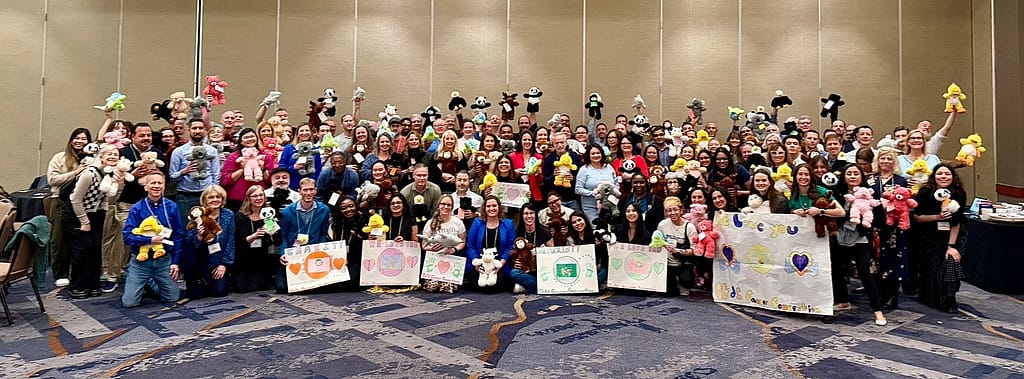 Computrition cares! A group photo from our 2025 charity event with Kids Cancer Connection