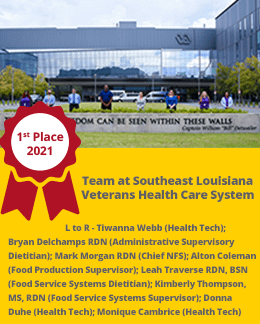 Team at Louisiana Veterans Health Care System