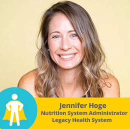 Jennifer Hoge at Legacy Health System